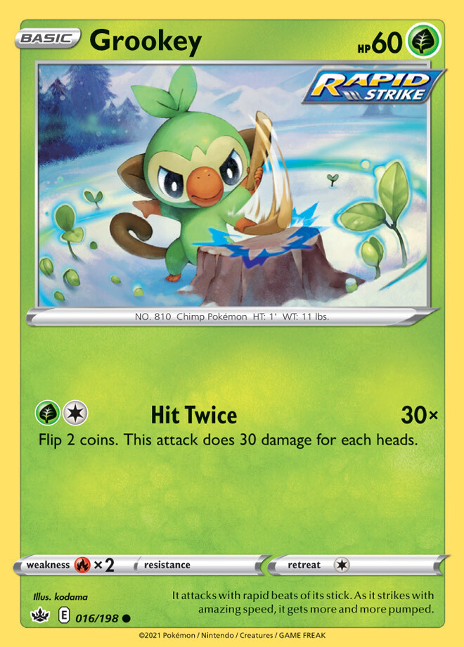 Pokemon Chilling Reign You Pick Holo, Reverse Holo, V, VMAX
