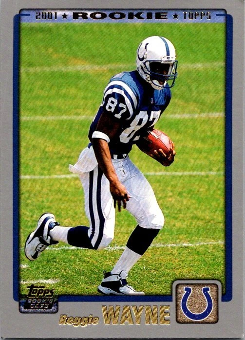 Reggie Wayne trading card