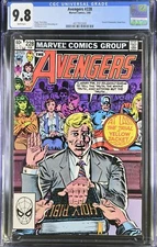 Avengers #228 CGC NM/M 9.8 White Pages Trial of YellowJacket! Marvel 1983