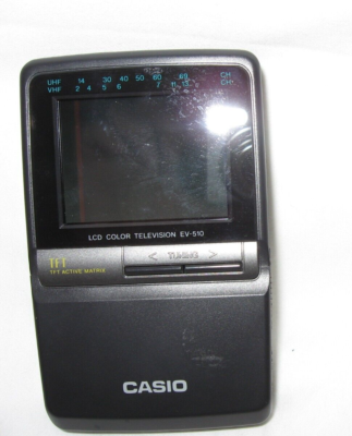 Vintage Casio EV-510 Portable TV LCD Color working | eBay