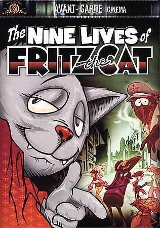 The Nine Lives of Fritz the Cat [DVD], DVD Like New - Picture 1 of 1