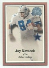  2000 Fleer GOTG JAY NOVACEK Dallas Cowboys Greats of the Game Card