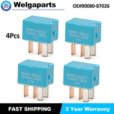 4x Fog Lights 4Pin Relay Module Unit For Toyota 4Runner Lexus Scion 90080-87026