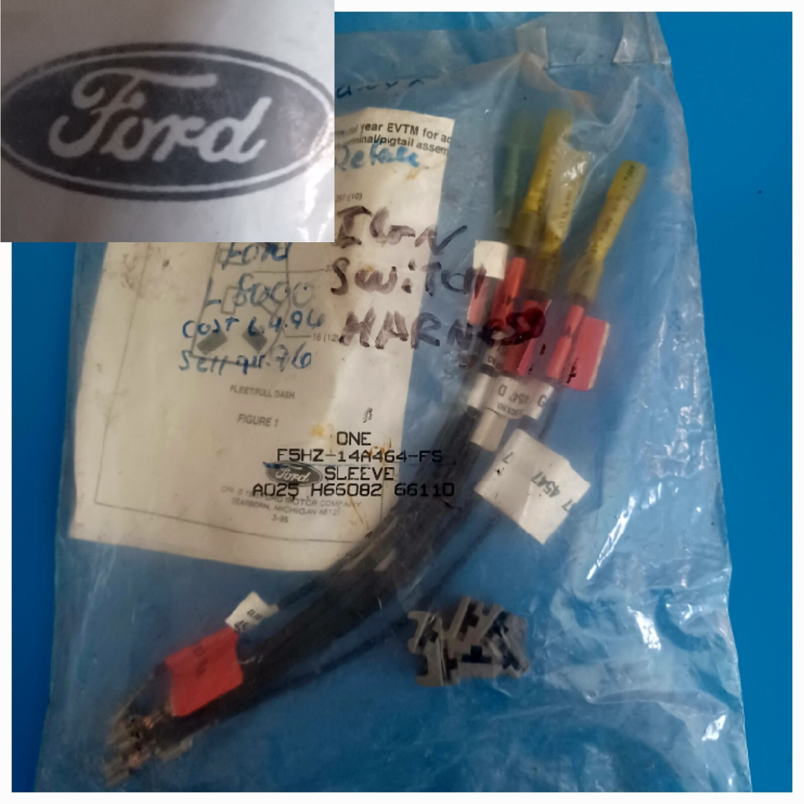 FORD Ignition Switch Connector/Wiring Harness 19701976 OEM ORIGINAL