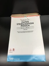 CardinalHealth REF 92318 Paper Sterilization Pouch 13 in. x 18 in. Lot 19 PCS