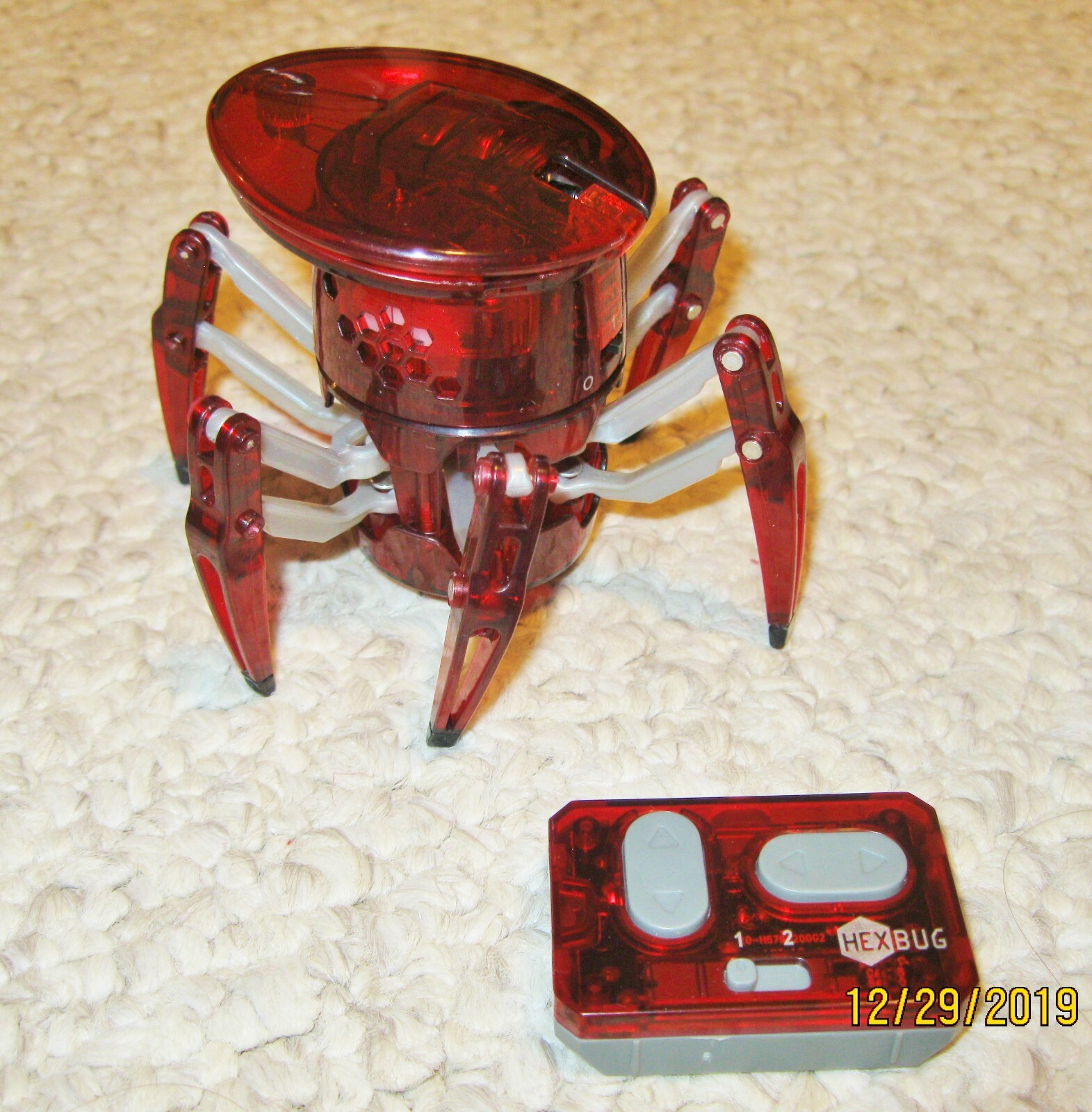 hexbug spider batteries