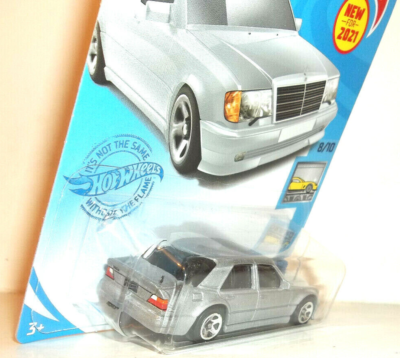2021 HOT WHEELS HW FACTORY FRESH 8/10 SILVER MERCEDES-BENZ 500 E