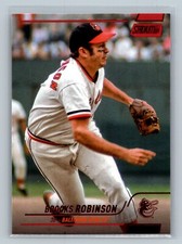 2022 Stadium Club Base Red Foil #156 Brooks Robinson - Baltimore Orioles