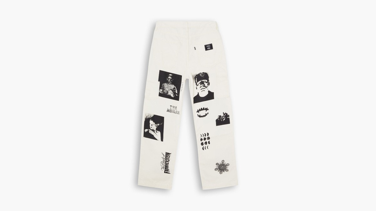 リーバイス × ユニバーサル モンスターズ　ルーズカーペンター　W34 Levi's X Universal Monsters Stay Loose Men's Straight