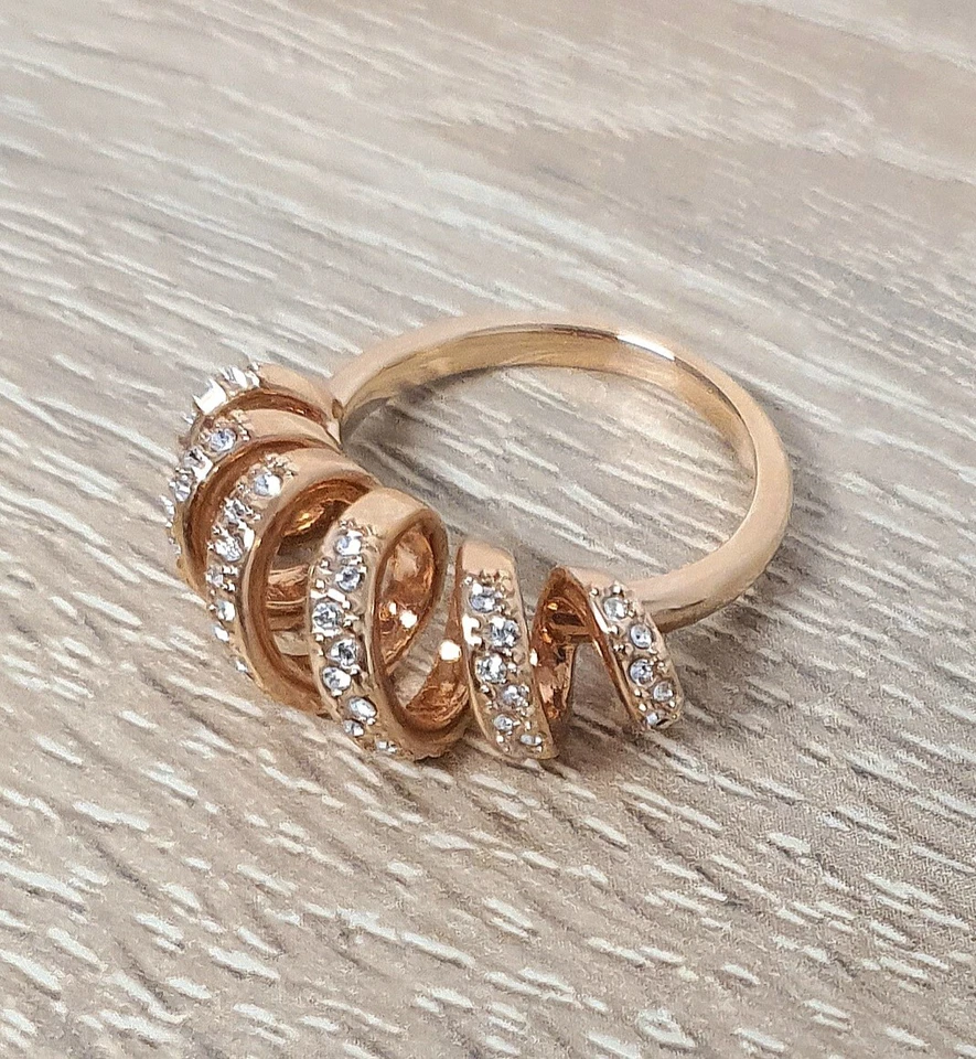 Anillo Pierre Lang Moda Joyería Piedras Blancas Modelos Antiguos Foto 4 de 4