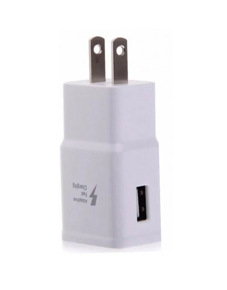 Fast Rapid Wall Charger+Charging Cable Cord For Samsung Galaxy J3 J7 Phone White - Image 3 of 3