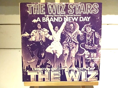SP/ 45T SINGLE POP MICHAEL JACKSON/ DIANA ROSS " THE WIZ"/ HOLLANDE - Photo 1/3