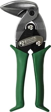 MIDWEST Aviation Snip - Right Cut Upright Tin Cutting Shears with Forged Blade &
