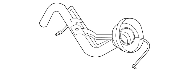 Genuine Nissan 2012-2019 Nissan Frontier - Filler Tube 17221-9BG0B - Image 2 of 3