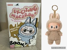 Authentic! NEW! The Monsters Labubu Exciting Macarons Toffee Pop Mart