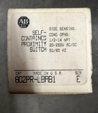 NEW ALLEN BRADLEY 802PR-LBAB1 /E Proximity Switch  AC/DC
