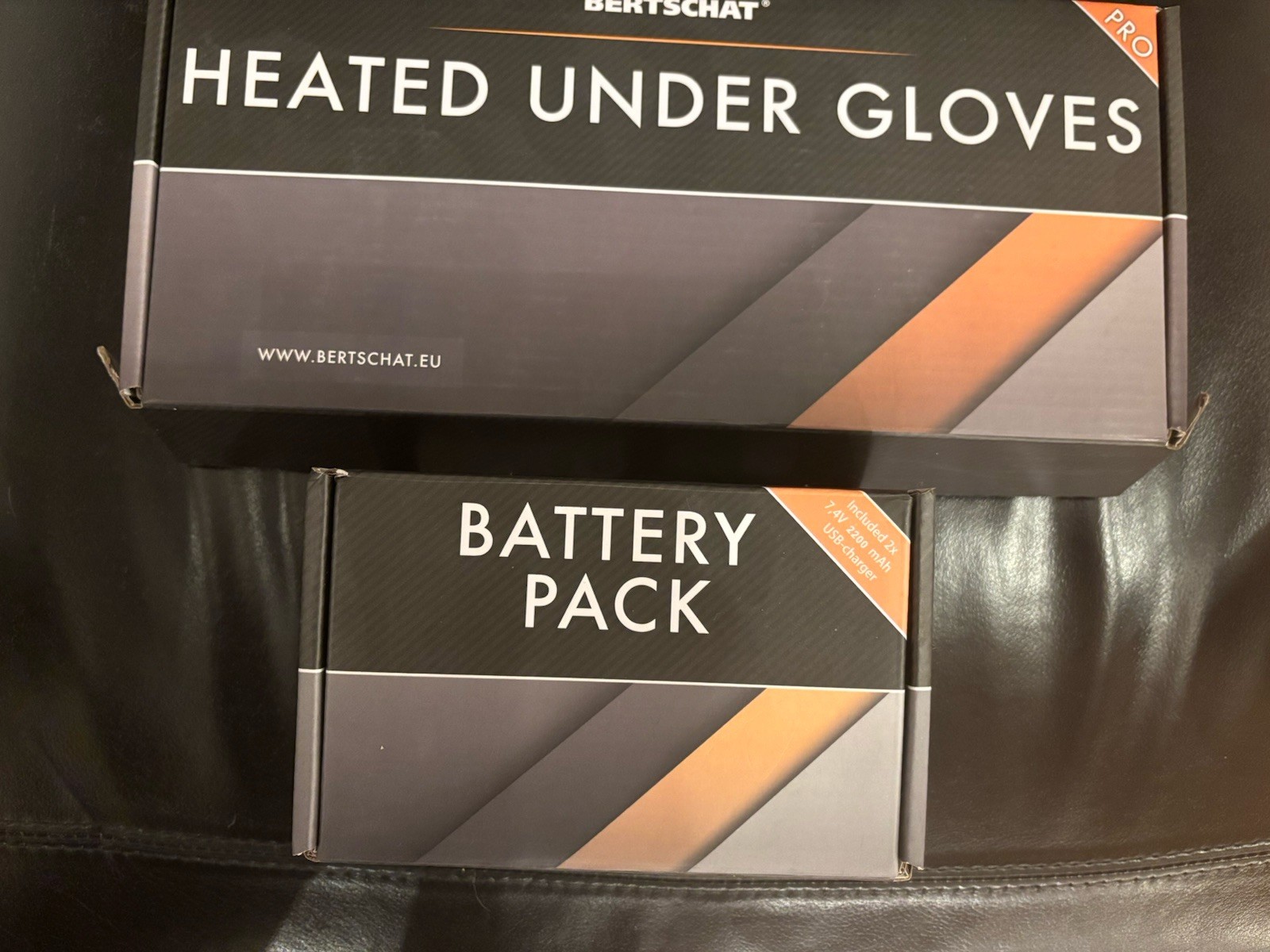 beheizte handschuhe von bertschat "heated undergloves" grösse S neuwertig