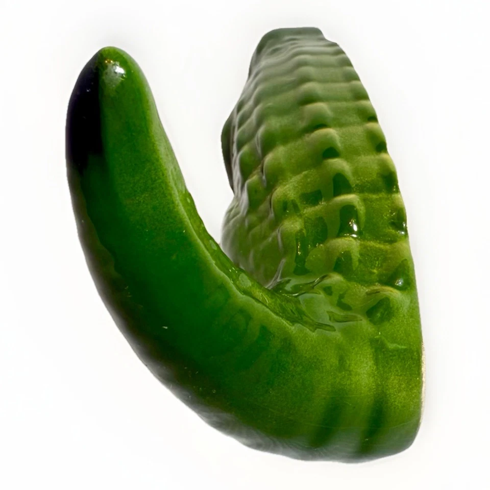 Vintage Freeman McFarlin Ceramic Alligator / Crocodile Wall Hanger Towel Hook  - Image 3 of 4