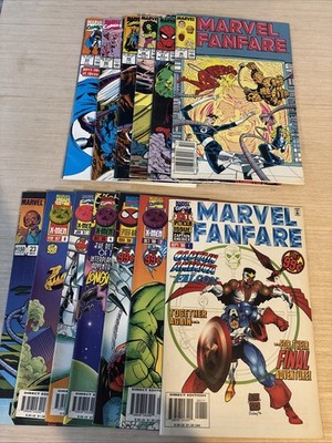 Marvel Fanfare 1-6  (1996), Older Issues Comic Lot Of 13 VF