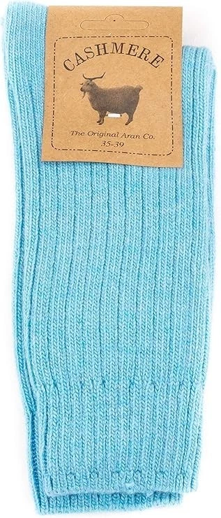 WEST COAST KNITWEAR Fine Cashmere and Merino Wool Super Soft Socks UK 2-6, 35-39