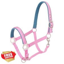 Tough 1 Padded Nylon Halter Satin Hardware