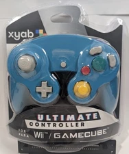 GameCube Controller Emerald  XYAB Branded Wired New and Sealed
