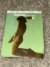 Vtg 70s Pantyhose Nylons Hosiery Beauty Mist Nude Heel CareFree Sheer Medium