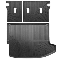 Trunk Cargo Mat for Chevy Trax 2024 2025 Backrest Mat Trunk Cargo Liner TPE