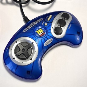 Radica Sega Genesis 16-Bit Plug & Play Set- Blue & Red- TESTED