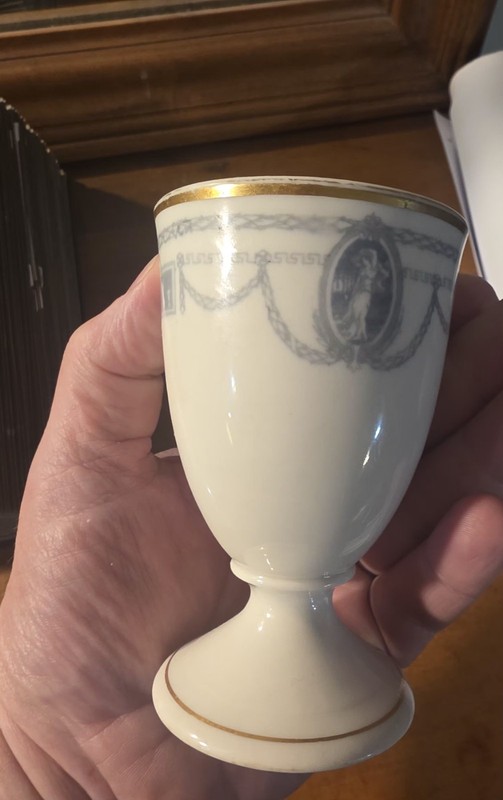 Lamberton egg cup from Swampscott MA New Ocean House hotel