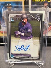 Derek Bernard 2024 Bowman Chrome #CPA-DB 🔥 Auto 🔥 Prospect Rockies 1st