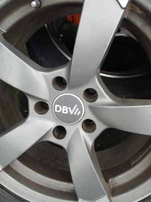 DBV Felgen Torino II 8018/ ohne Ring, 8,0 Jx 18EH2 + Mittelzentrierung