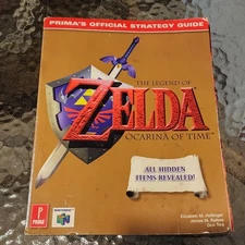 Legend of Zelda : Ocarina of Time: Prima's Official Strategy Guide 💥PLEASE READ
