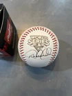 Derek Jeter Signed 2009 World Series Baseball With Steiner Holo