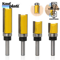 KopierfräSer BüNdigfräSer 8Mm Schaft Kugellager NutfräSer FräSkopf FüR OberfräSe