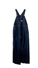 Vintage Round House Denim Bib Overalls Mens 36x30 Carpenter Workwear Farm Y2K