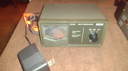 Nice DAIWA NS-660A 3KW SWR/WATTMETER 1.8-150MHZ DC Wallpack WORKS 100%