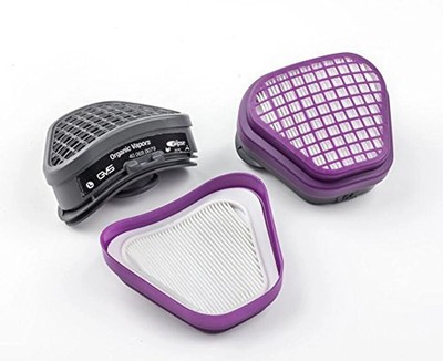 GVS SPR468 Elipse OV/P100 Replacement Filters, Both Small/Medium and Medium/L...