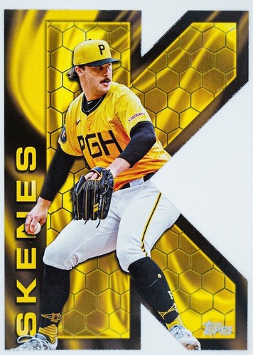 記念グッズ 2025UnderWrapsBaseballsVol2 Paul Skenes 2025 Topps Flagship Collection 2 Paul Skenes #7 Pittsburgh Pirates