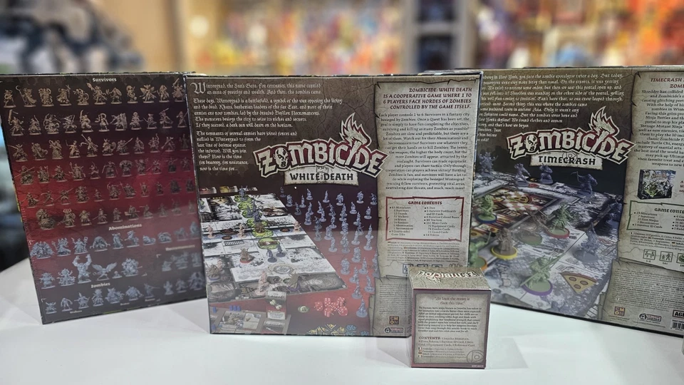 Zombicide White Death Kickstarter Bundle Frozen Fortress TMNT Timecrash Jennika! - Image 2 of 4