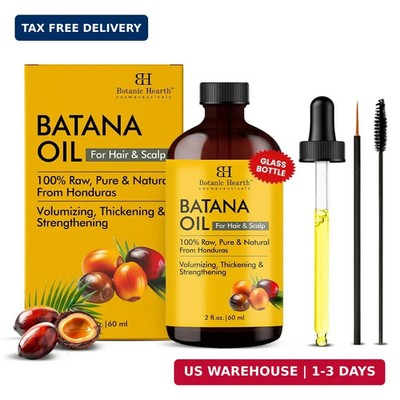 Botanic Hearth Batana Oil for Hair Growth & Hair Treatment Oils 2 Fl Oz | Dr Seb