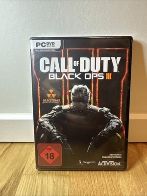 Call of Duty Black Ops 3 - PC DVD Versiegelt In Folie Deutsch Und Englisch
