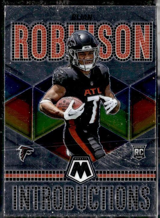 2023 Panini Mosaic #I-6 Bijan Robinson Introductions