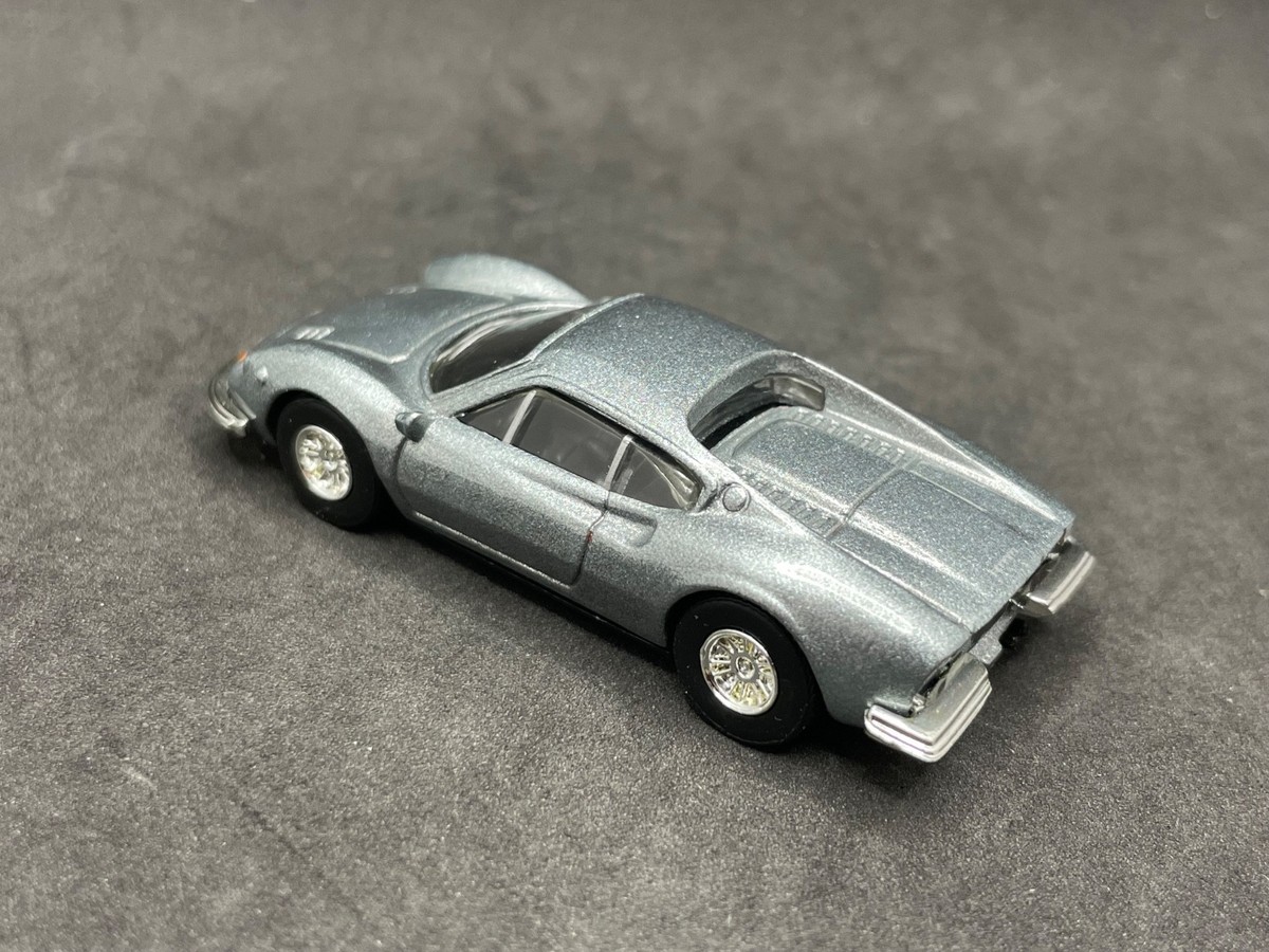 Kyosho 1/64 Ferrari collection 1 Dino 246 GT Silver Diecast model