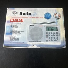 Kaito KA1101 FM Stereo/SW Duel Conversion. Used Tested Works.