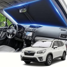 for Subaru Forester 2014-2018 Windshield Sun Shade Front Window Shade Custom ...