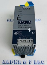 SOLAHD SDN10-24-480C DC Power Supply,24VDC,10A,47-63Hz   Pre-owned  