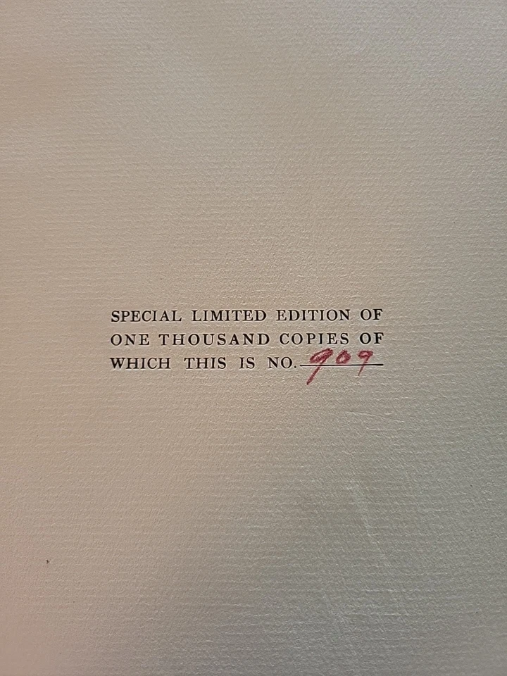 Autobiography of Thomas Collier Platt - HB - 1910 - 909/1000 - 1st & Ltd Edition - Image 2 of 4