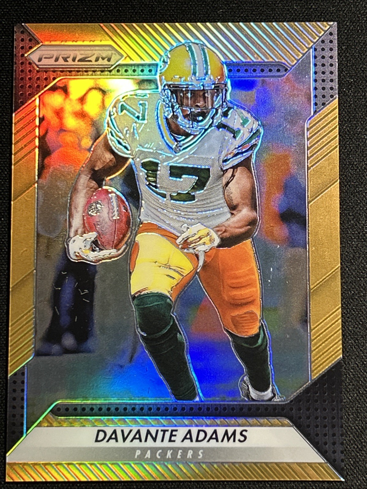 2016 Panini Prizm - Davante Adams #129 Orange Prizm /299