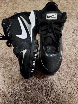 Nike Land Shark Legacy Football Cleats Black White Men's Nike 6Y/7.5 Woman